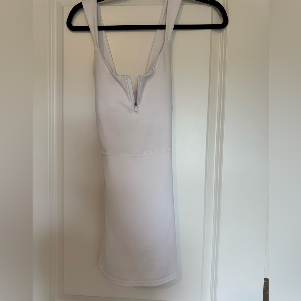 ALO Yoga White Tennis Dress